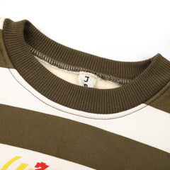 Boys Full Sleeves Sweat Shirt - Olive