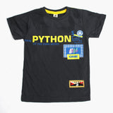 Boys Half Sleeves T-Shirt - Grey, Boys T-Shirts, Chase Value, Chase Value