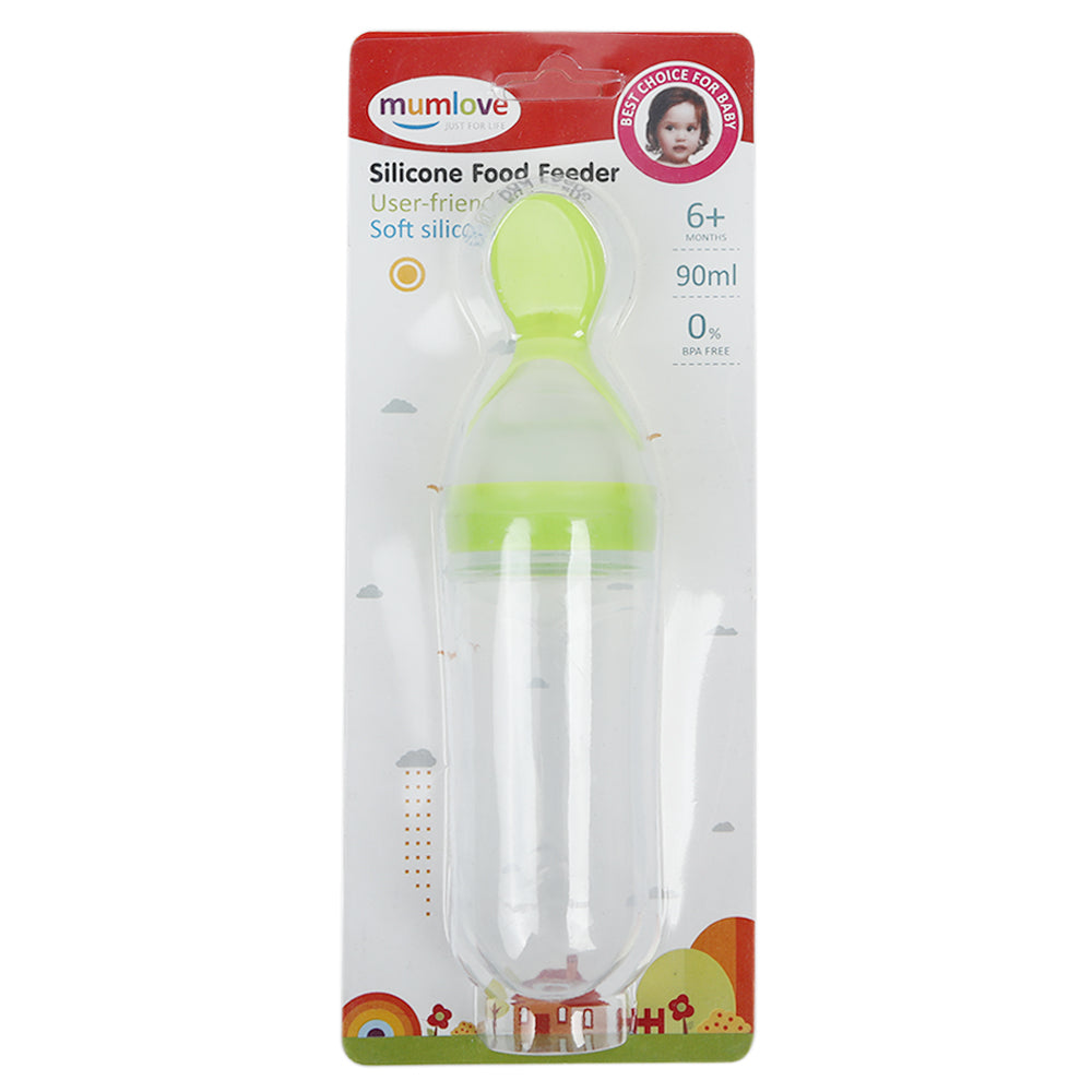 Mum Love Silicon Food Feeder - Light Green, Feeding Supplies, Chase Value, Chase Value