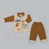 Newborn Boys Full Sleeves Suit - Brown, Newborn Boys Sets & Suits, Chase Value, Chase Value