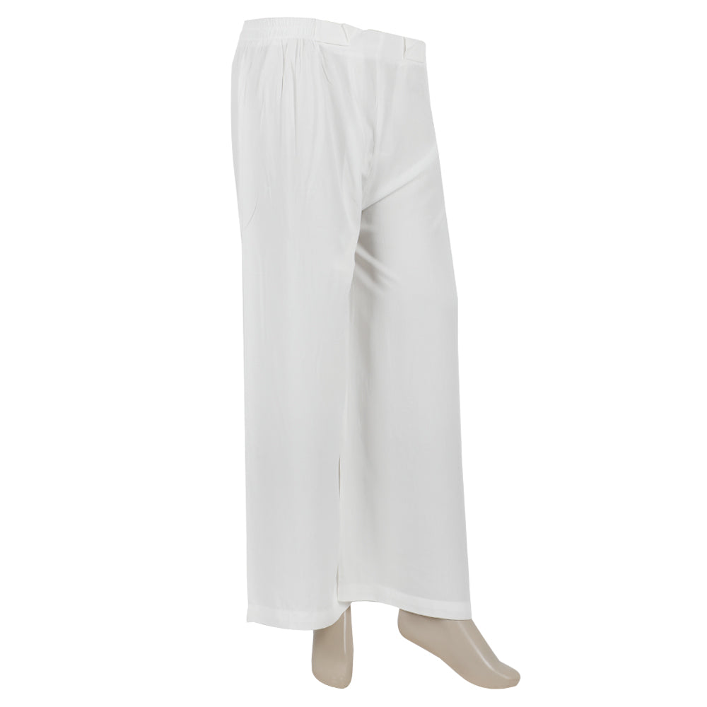 Women's Plain Flapper - Off White, Women Pants & Tights, Chase Value, Chase Value