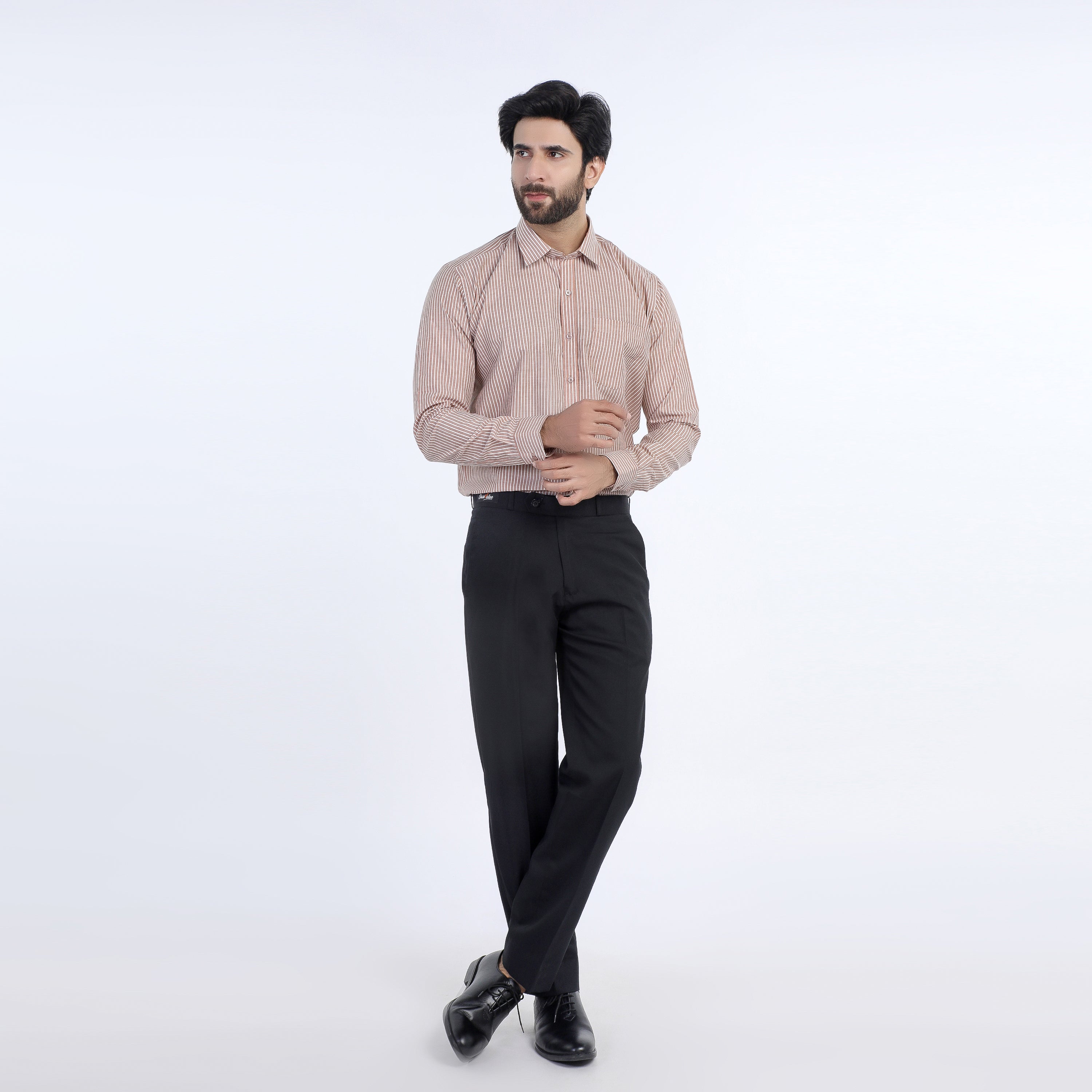 Men's Formal Shirt - Brown, Men's Shirts, Chase Value, Chase Value