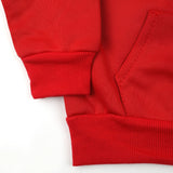 Girls Full Sleeves Hoodie T-Shirt - Red, Girls Hoodies & Sweat Shirts, Chase Value, Chase Value