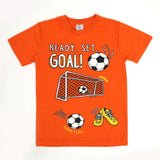 Boys Half Sleeves T-Shirt - Orange, Boys T-Shirts, Chase Value, Chase Value