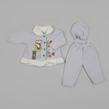 Newborn Girls Full Sleeves Suit - Light Purple, Newborn Girls Sets & Suits, Chase Value, Chase Value