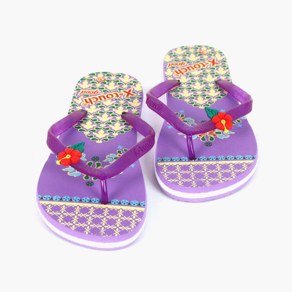 Women's Flip Flop Slipper - Purple, Women Slippers, Chase Value, Chase Value