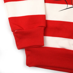 Boys Full Sleeves Sweat Shirt - Red