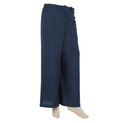 Women's Plain Flapper - Navy Blue