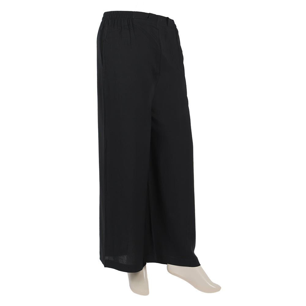 Women's Plain Flapper - Black, Women Pants & Tights, Chase Value, Chase Value