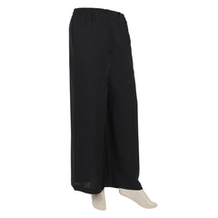 Women's Plain Flapper - Black