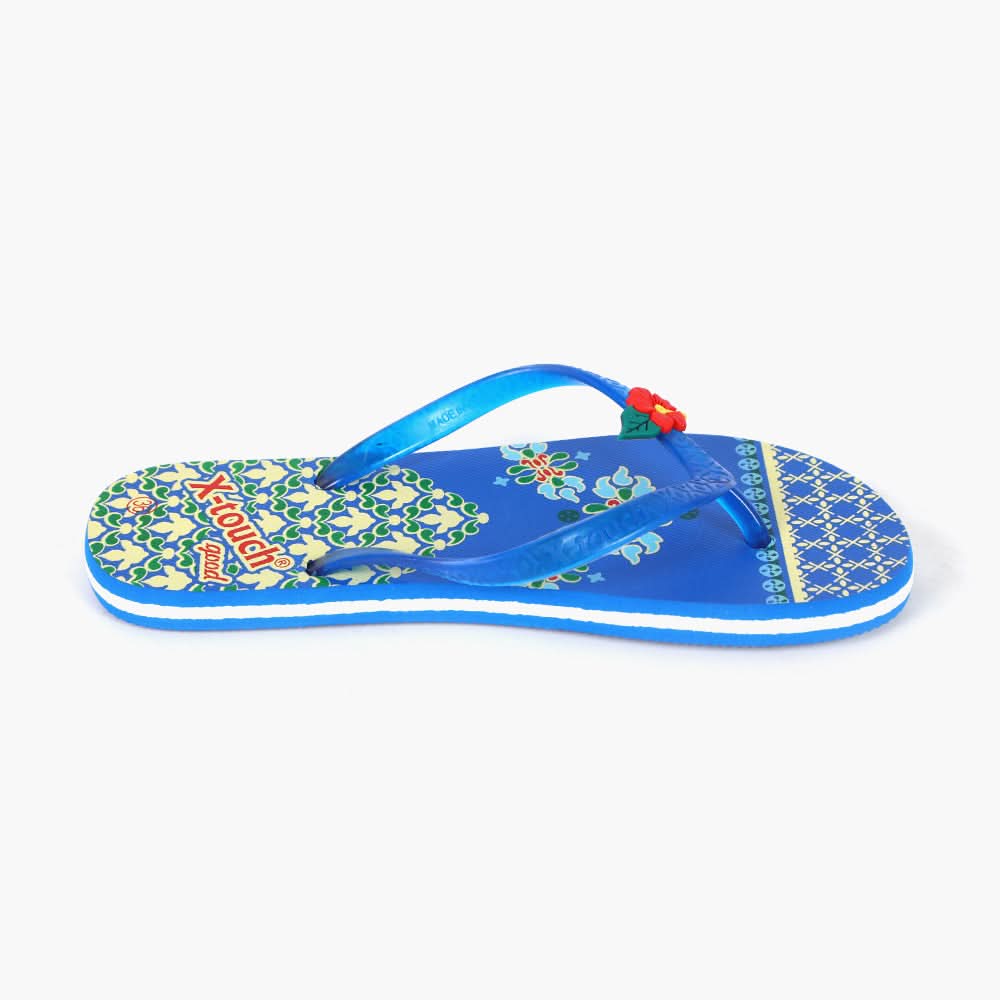 Women's Flip Flop Slipper - Blue, Women Slippers, Chase Value, Chase Value