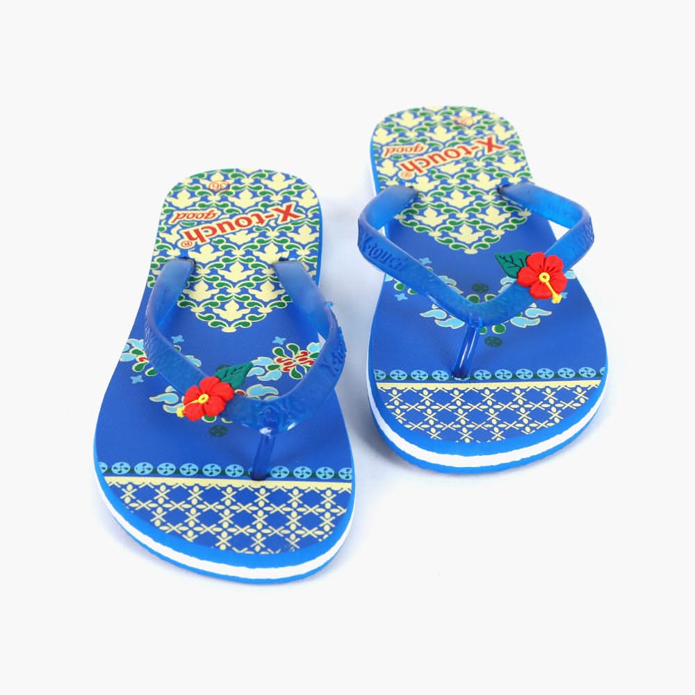 Women's Flip Flop Slipper - Blue, Women Slippers, Chase Value, Chase Value