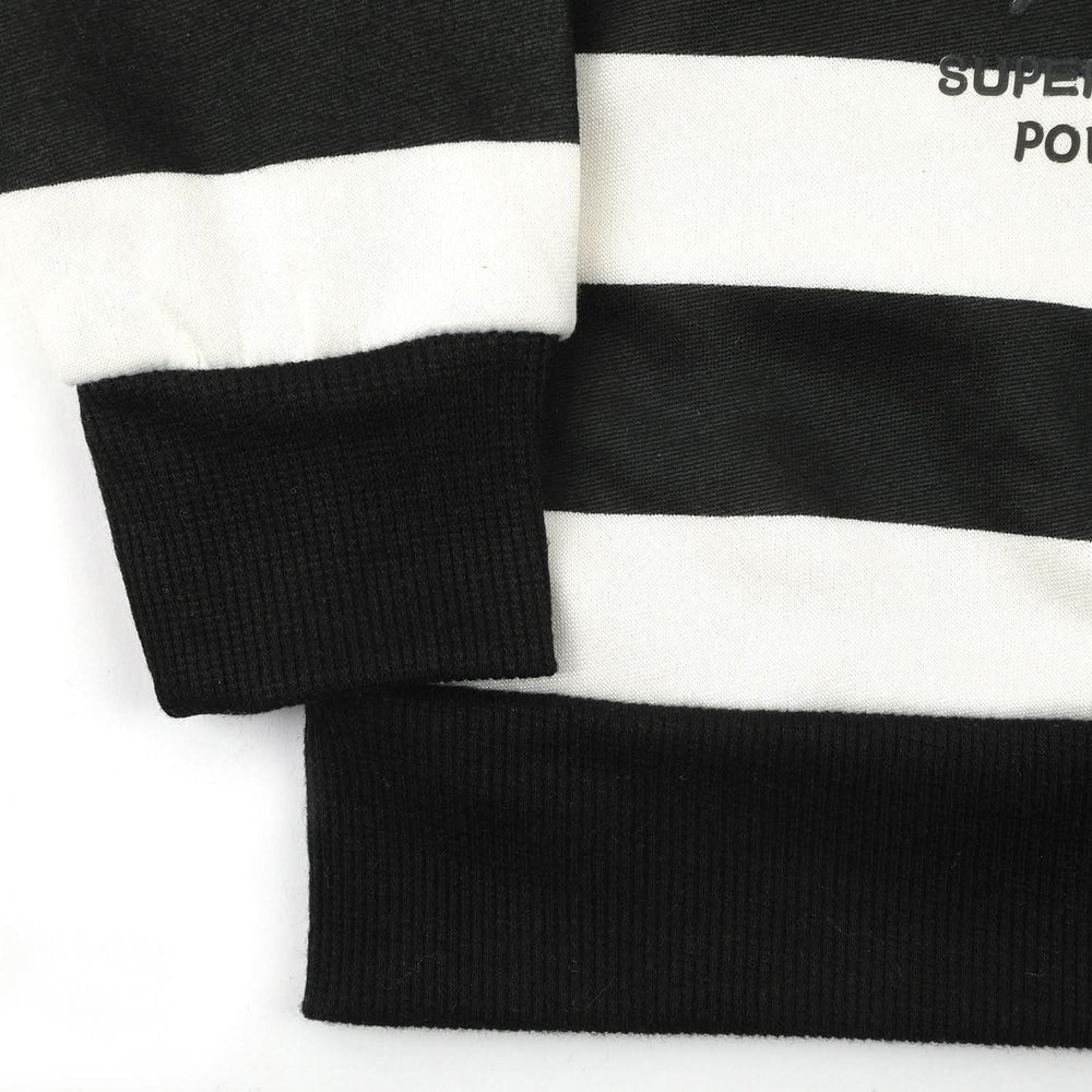 Boys Full Sleeves Sweat Shirt - Black, Boys Hoodies & Sweat Shirts, Chase Value, Chase Value