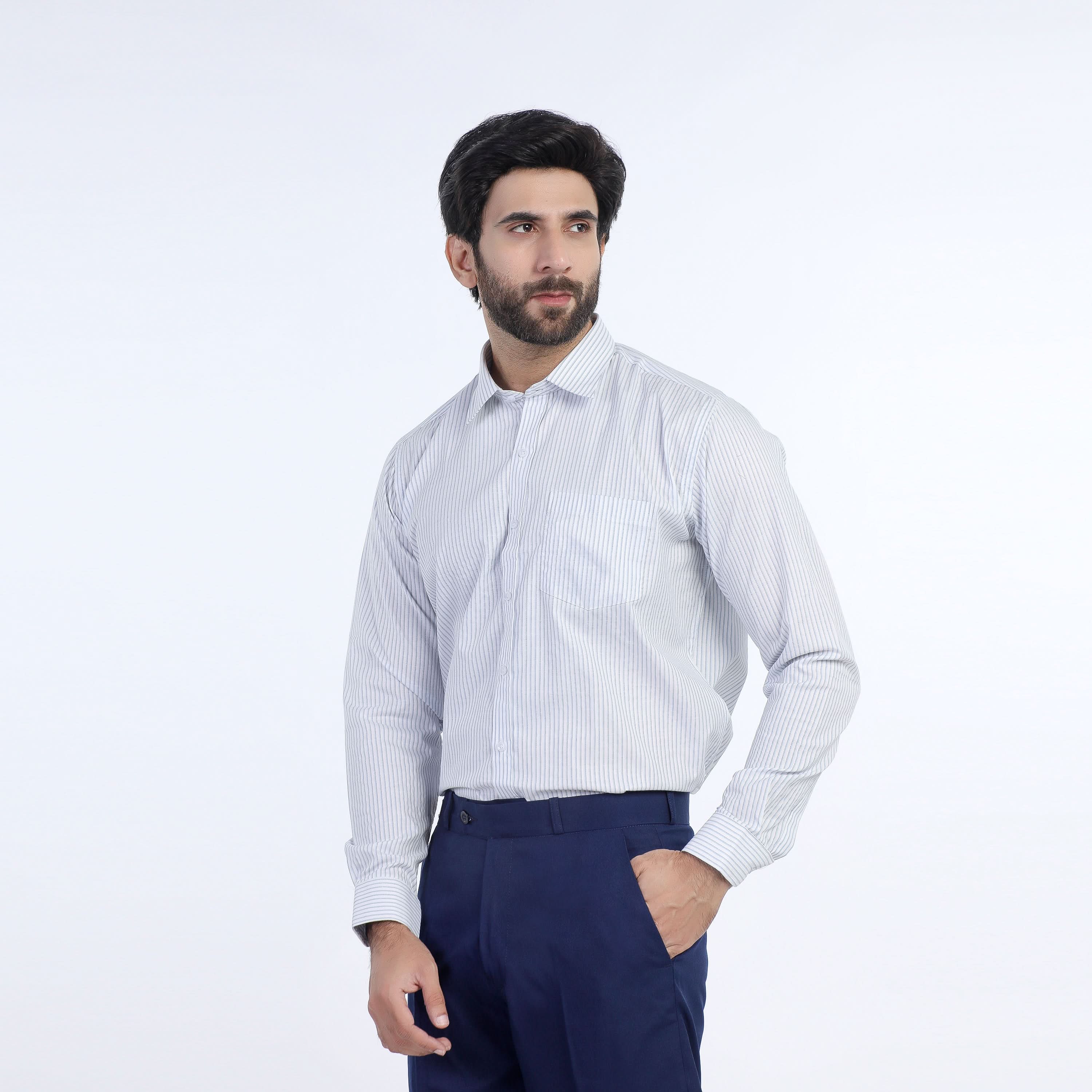 Men's Formal Shirt - Light Blue, Men's Shirts, Chase Value, Chase Value