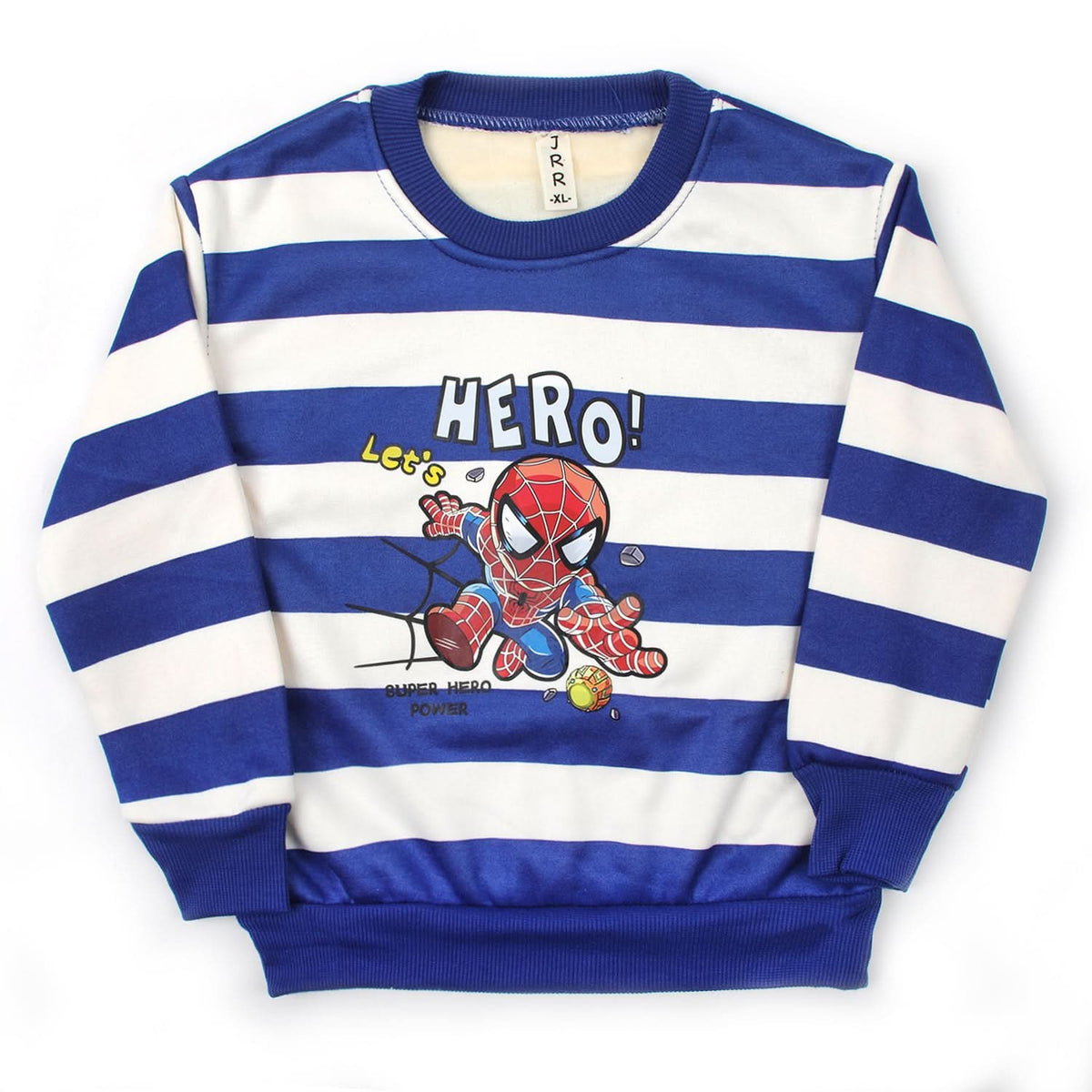 Boys Full Sleeves Sweat Shirt - Royal Blue, Boys Hoodies & Sweat Shirts, Chase Value, Chase Value