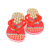 Women's Flip Flop Slipper - Red, Women Slippers, Chase Value, Chase Value