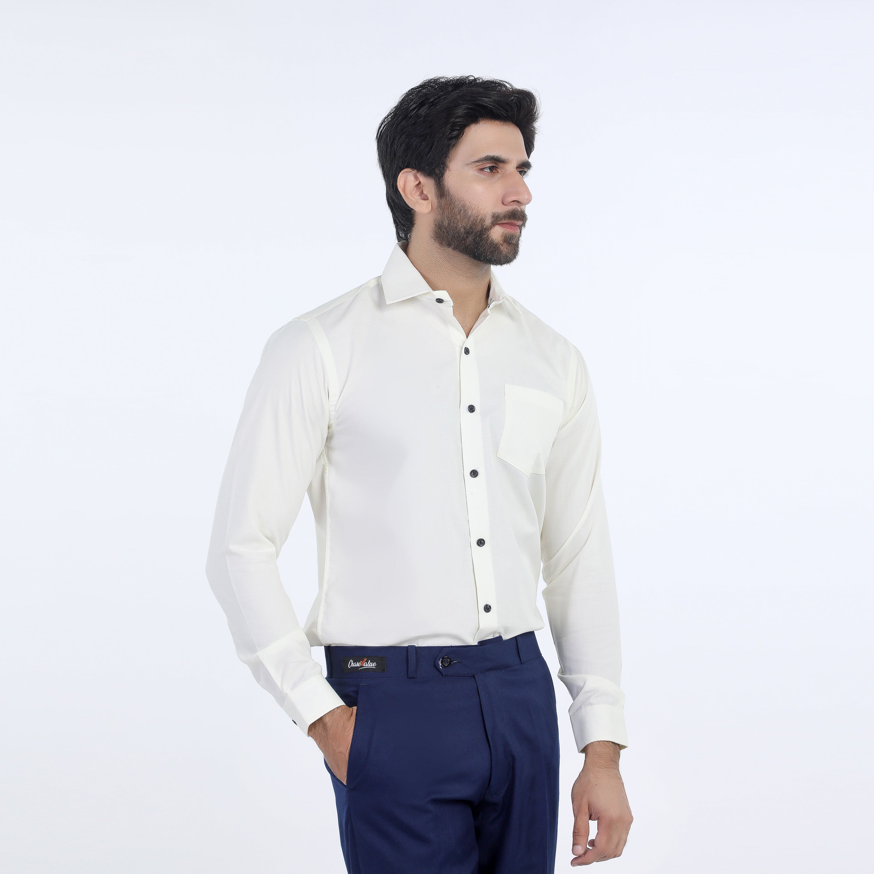 Eminent Men's Saturday Shirt  - Off White, Men's Shirts, Eminent, Chase Value