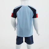 Boys Half Sleeves Suit - Sky Blue, Boys Sets & Suits, Chase Value, Chase Value