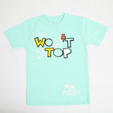 Boys Half Sleeves T-Shirt - Light Green, Boys T-Shirts, Chase Value, Chase Value