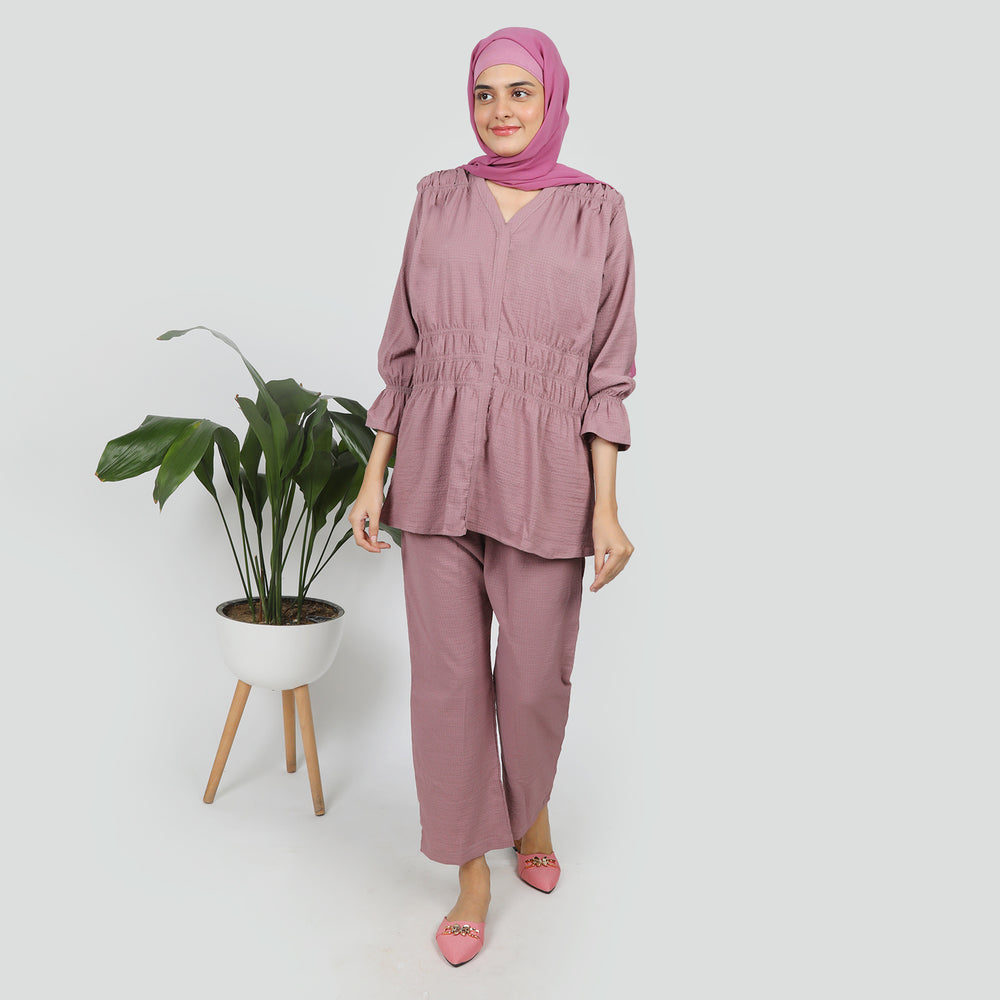 Women's Western Co-Ord Set - Purple, Women Co-Ord Set, Chase Value, Chase Value