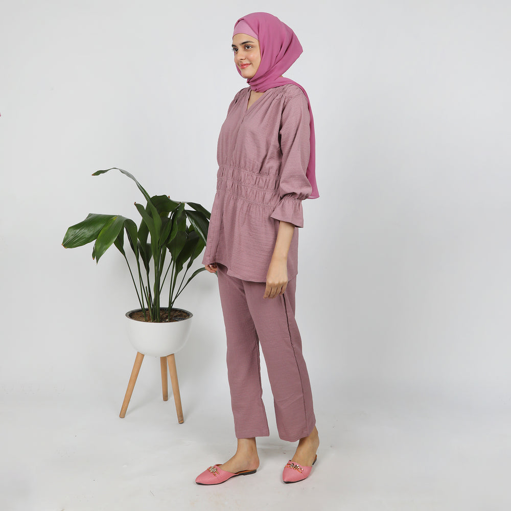 Women's Western Co-Ord Set - Purple, Women Co-Ord Set, Chase Value, Chase Value