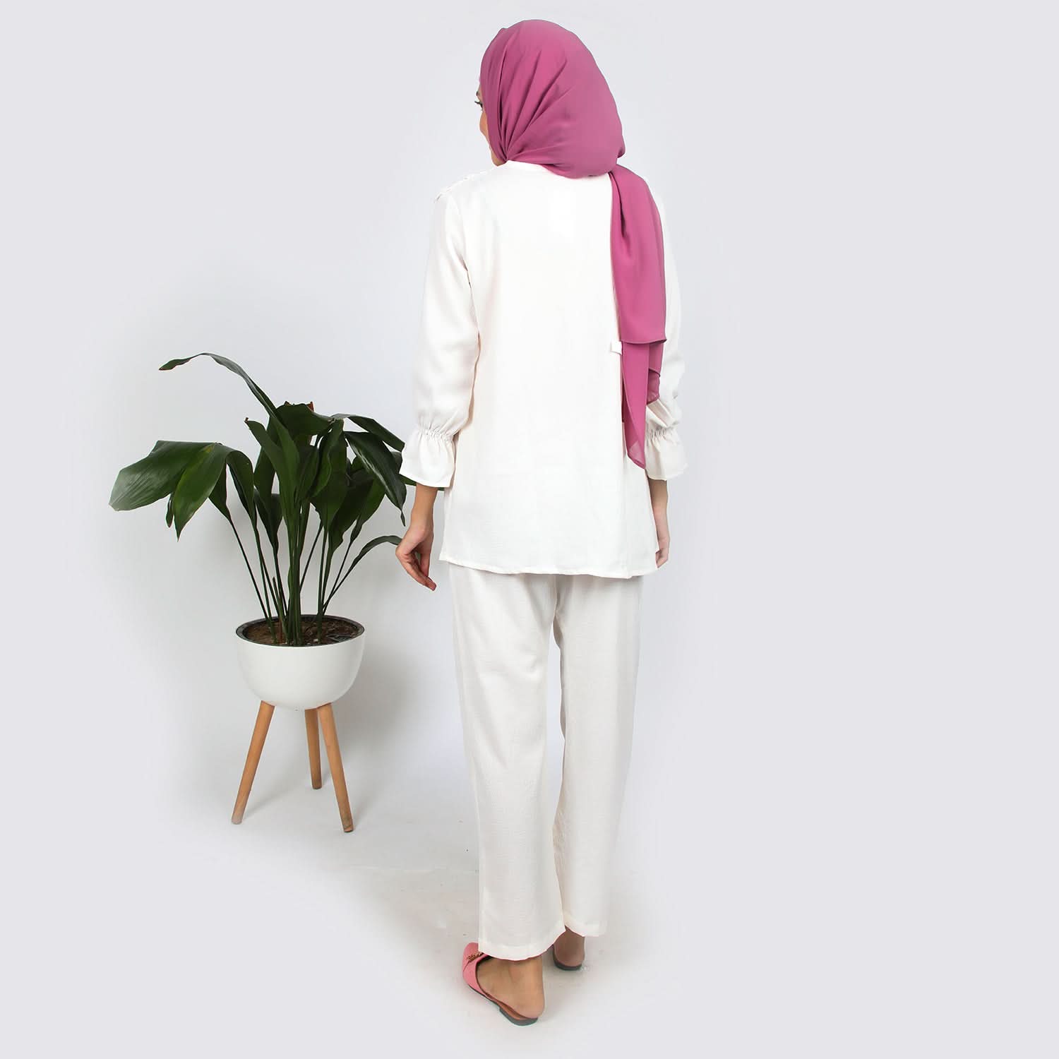 Women's Western Co-Ord Set - White, Women Co-Ord Set, Chase Value, Chase Value