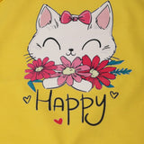 Girls T-Shirt - Yellow, Girls T-Shirts, Chase Value, Chase Value