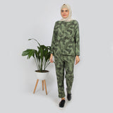Women's Pajama Suit - Olive, Women Co-Ord Set, Chase Value, Chase Value