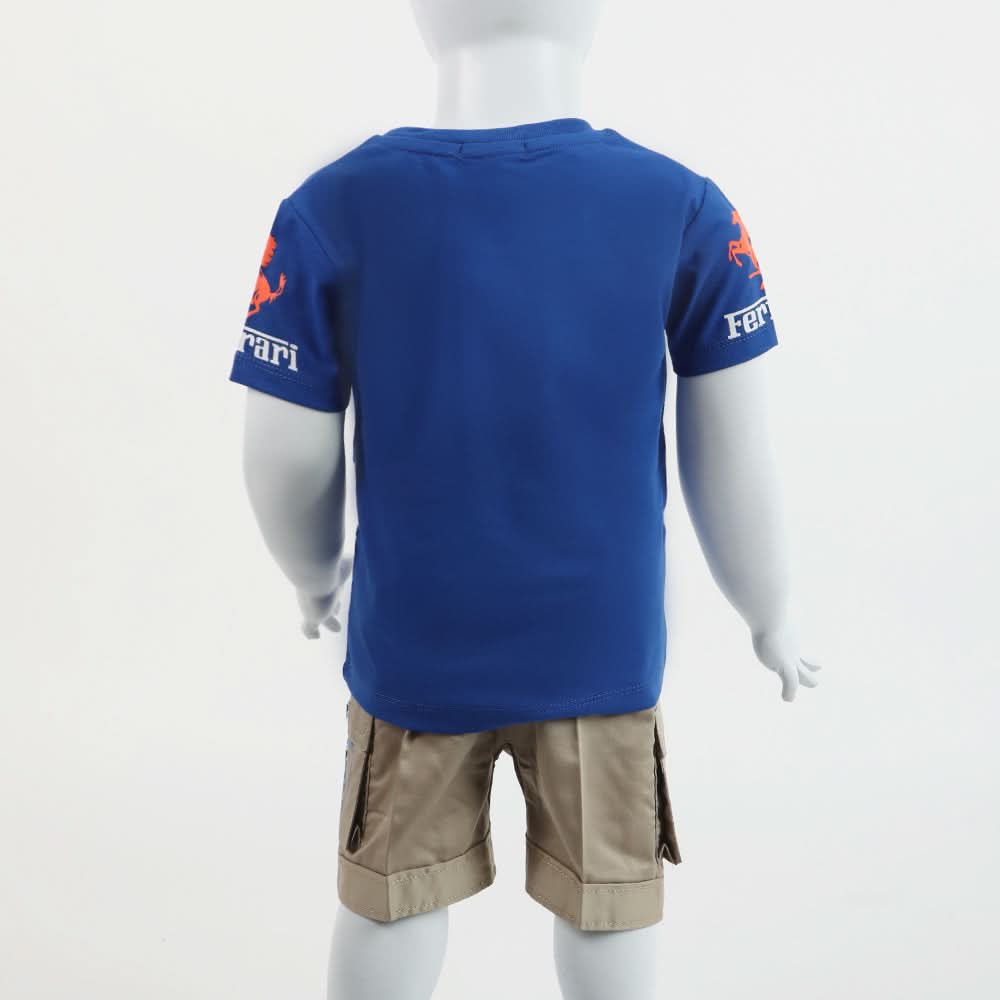 Boys Half Sleeves Suit - Blue, Boys Sets & Suits, Chase Value, Chase Value