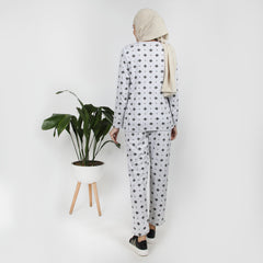 Women's Pajama Suit - Ash Grey