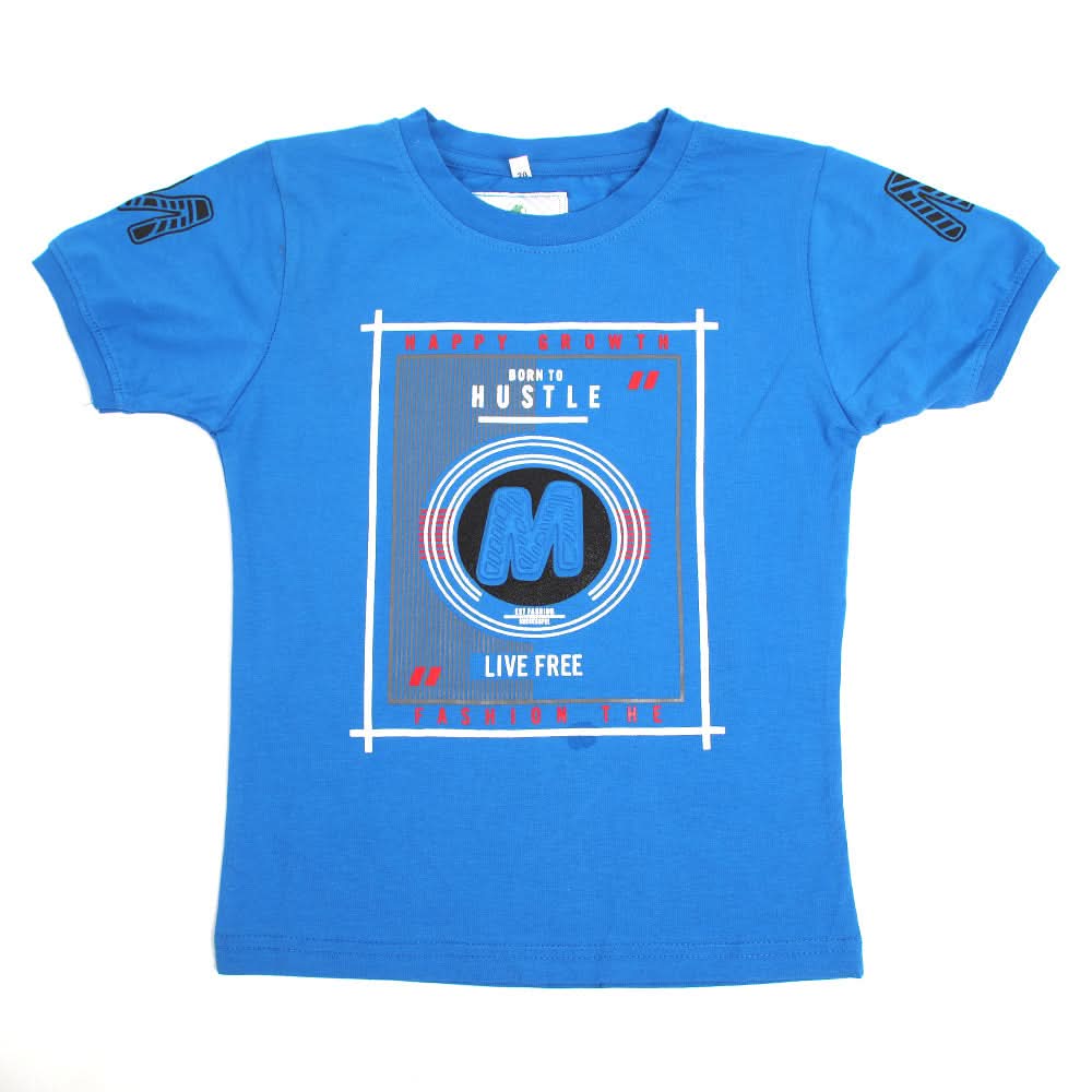 Boys T-Shirt - Blue, Boys T-Shirts, Chase Value, Chase Value