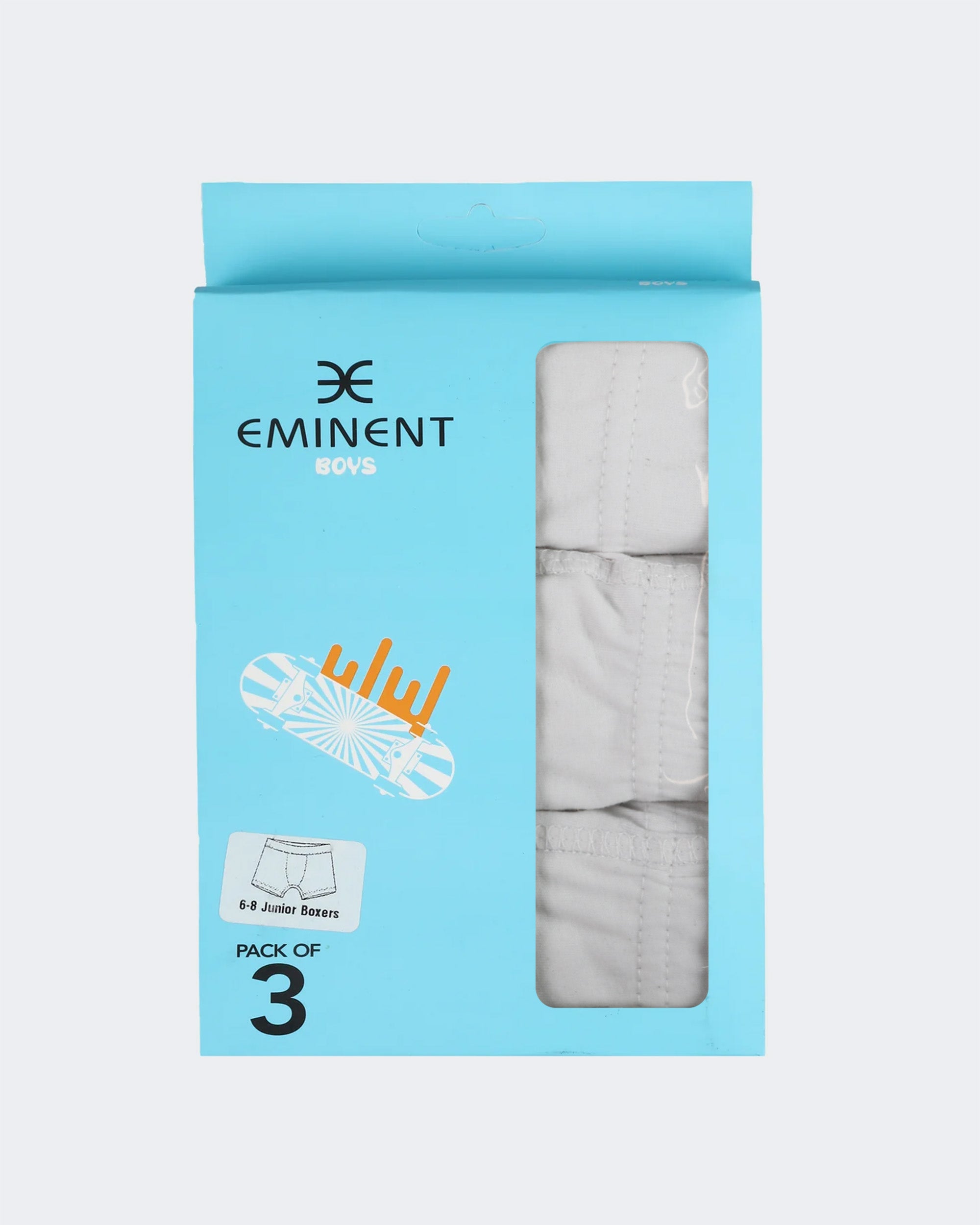 Eminent Boys' Plain Boxers (3 Pieces)