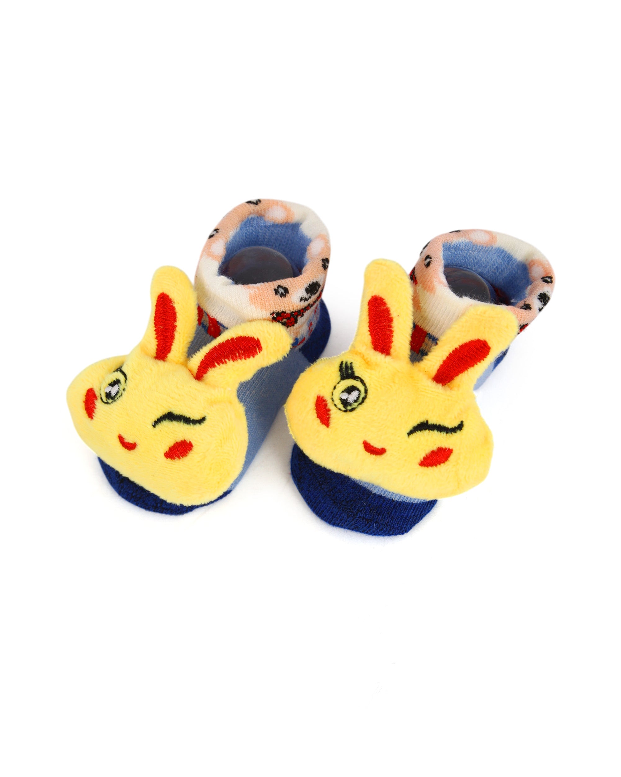 Infant Yellow Card Booties