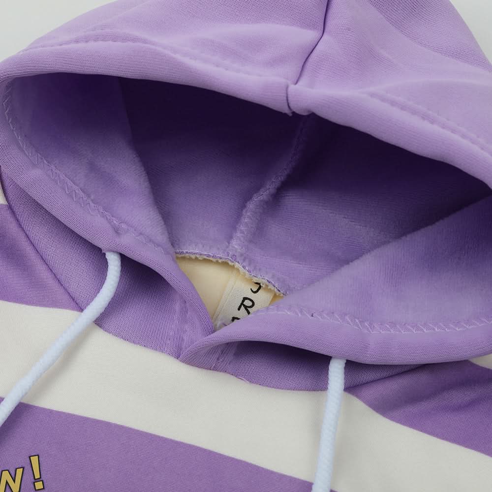 Girls Full Sleeves Hoodie T-Shirt - Purple, Girls Hoodies & Sweat Shirts, Chase Value, Chase Value