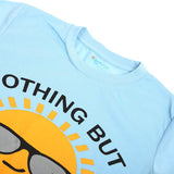 Boys Half Sleeves T-Shirt - Sky Blue, Boys T-Shirts, Chase Value, Chase Value