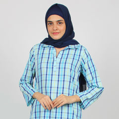 Women's Western Co-Ord Set - Blue