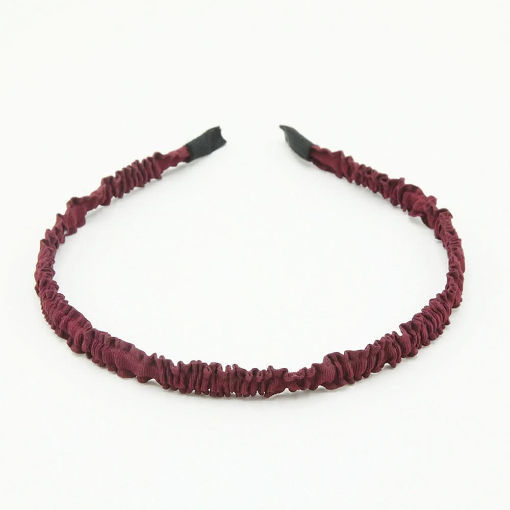 Women's Hair Band - Maroon, Women Hair & Head Jewellery, Chase Value, Chase Value