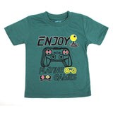 Boys Half Sleeves T-Shirt - Green, Boys T-Shirts, Chase Value, Chase Value