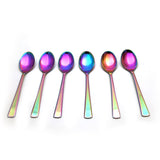 Tea Spoon 6Pc Multi Laser - Multi Color, Serving & Dining, Chase Value, Chase Value