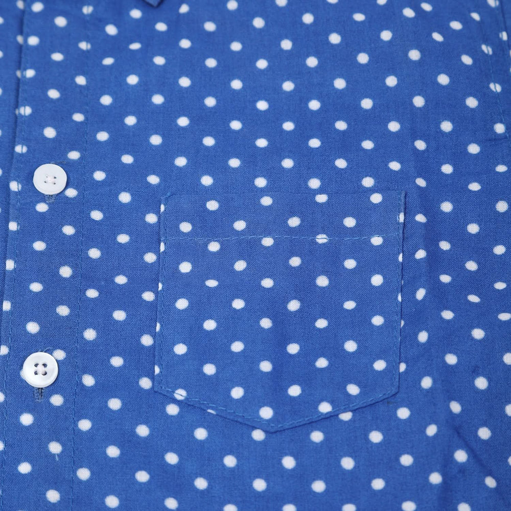 Boys Full Sleeves Shirt - Royal Blue, Boys Shirts, Chase Value, Chase Value