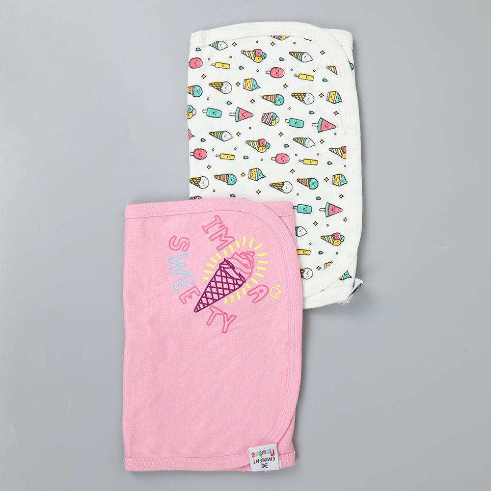 Eminent Theme Burb Cloth Pack of 2, Newborn Caps, Shoes & Socks, Eminent, Chase Value