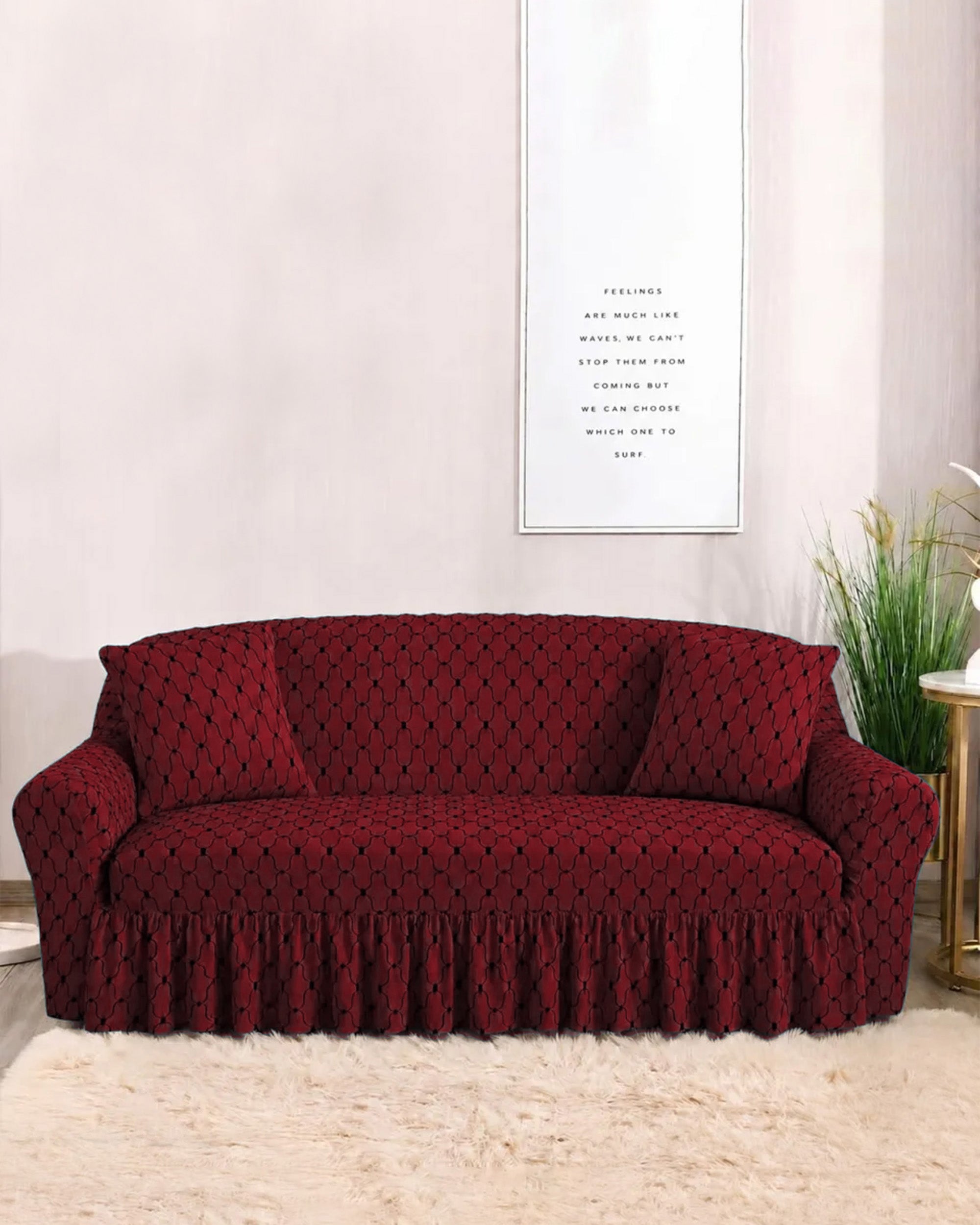 Butterfly Luxury Sofa Covers (5 Seater)