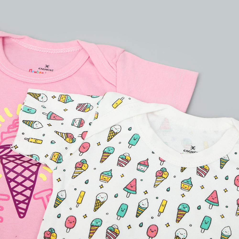 Eminent Newborn Girls Half Sleeves Suit 2Pcs, Newborn Boys Sets & Suits, Eminent, Chase Value