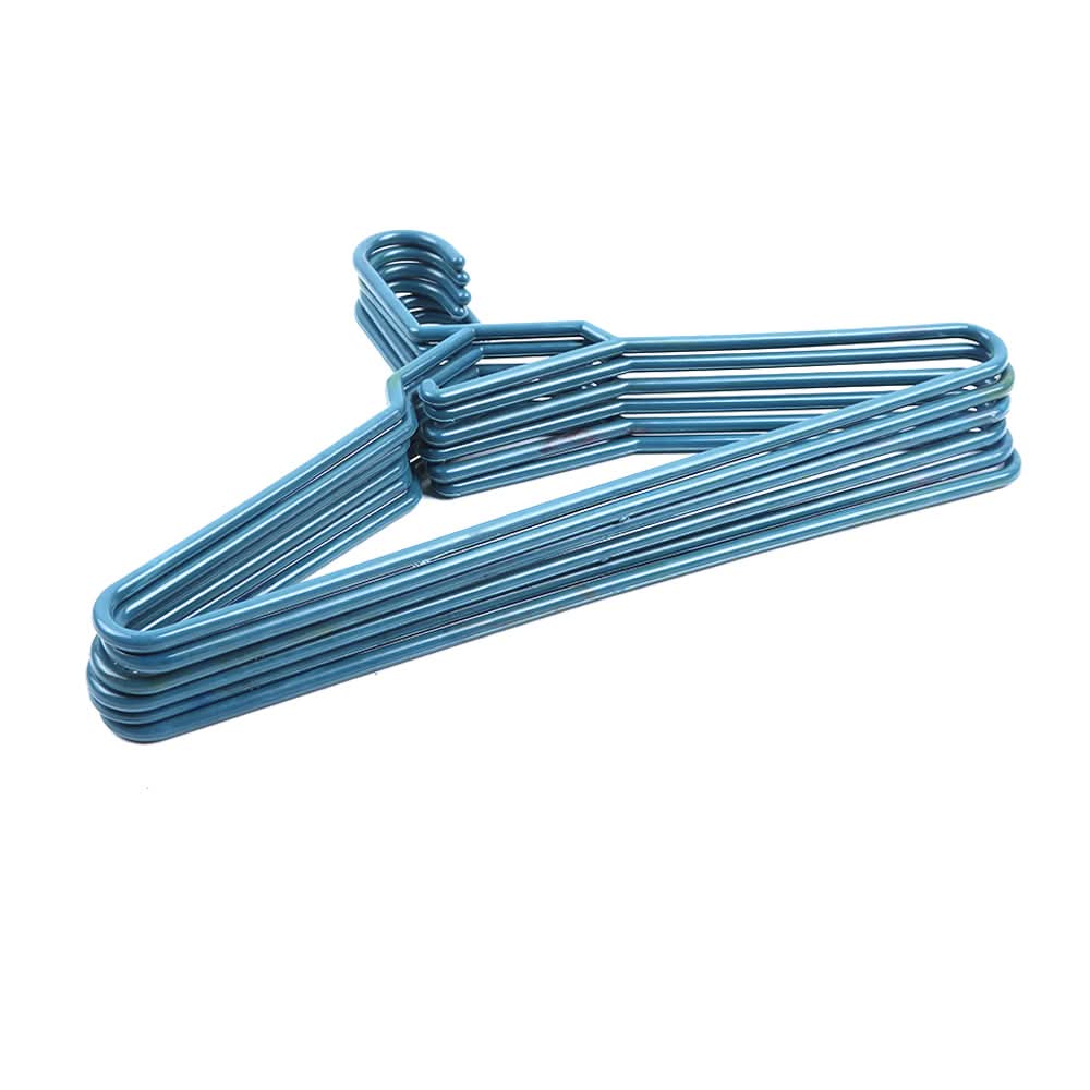 Cloth Hanger Pack of 6 - Steel Green, Home Accessories, Chase Value, Chase Value
