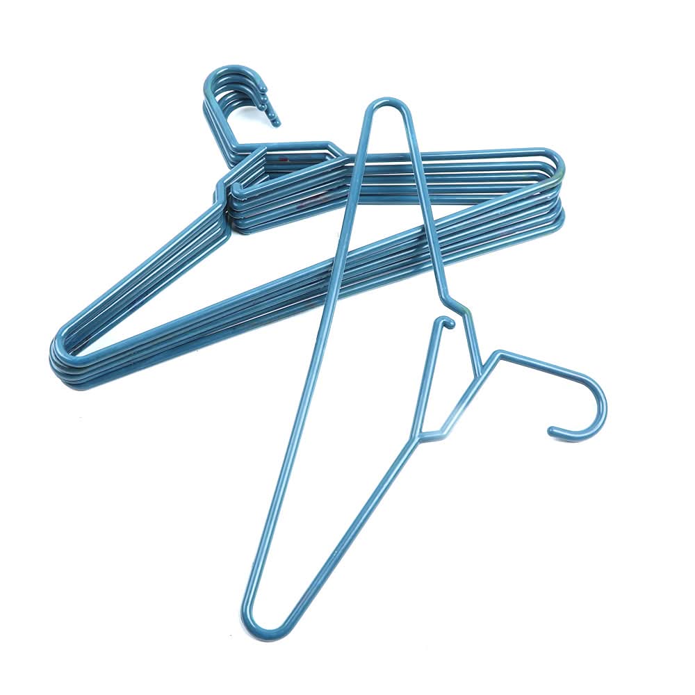Cloth Hanger Pack of 6 - Steel Green, Home Accessories, Chase Value, Chase Value