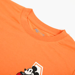 Boys Half Sleeves T-Shirt - Orange