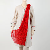 Women's Kurkure Dupatta - Red, Women Dupatta, Chase Value, Chase Value