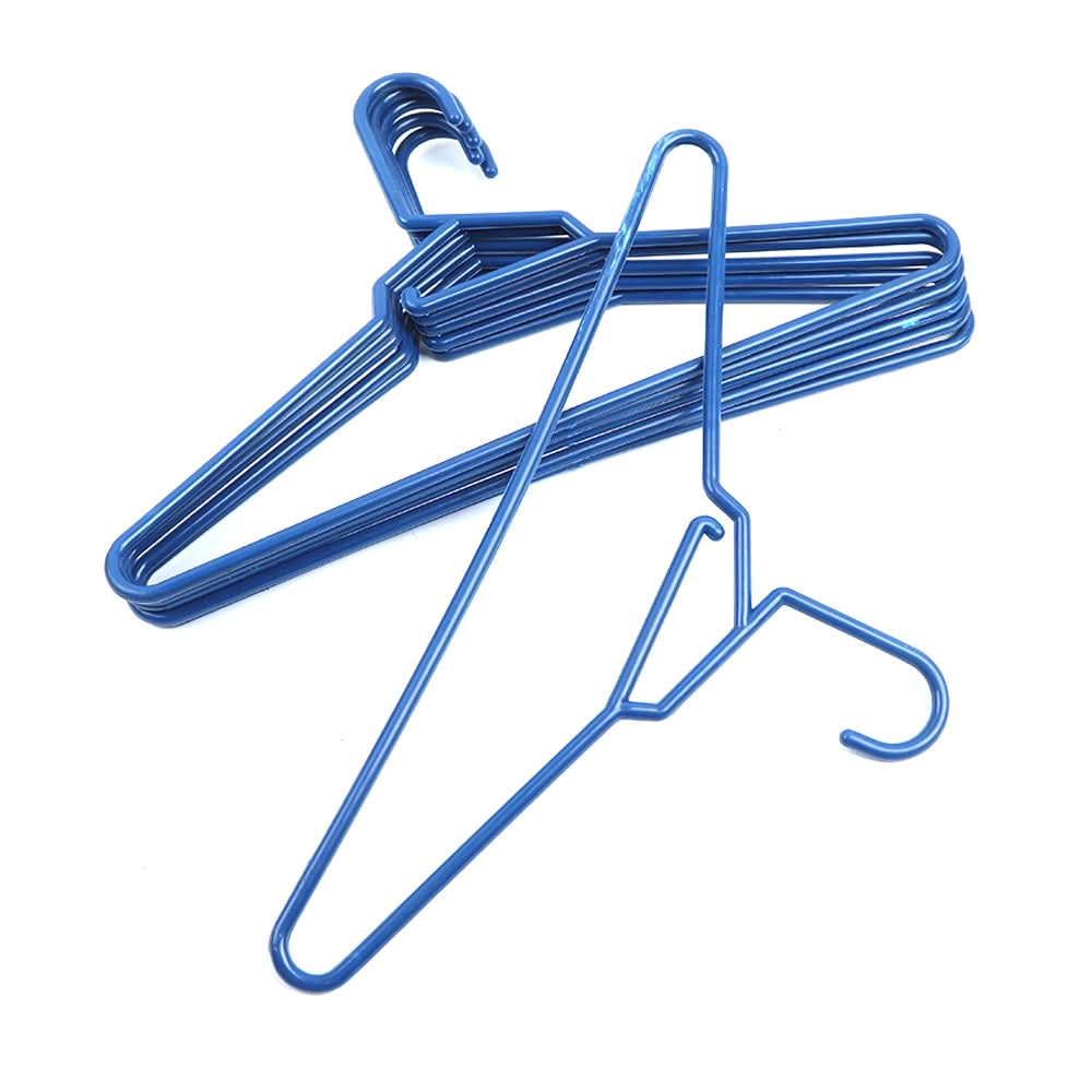 Cloth Hanger Pack of 6 - Navy Blue, Home Accessories, Chase Value, Chase Value