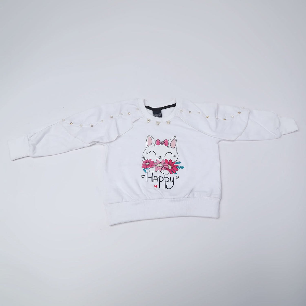 Girls T-Shirt  - White, Girls T-Shirts, Chase Value, Chase Value