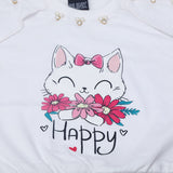 Girls T-Shirt  - White, Girls T-Shirts, Chase Value, Chase Value